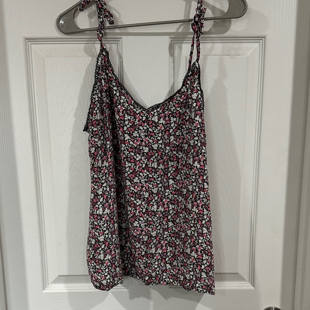 5 for $40. Bundle & Save! Market & Spruce Pink and Black Floral Camisole